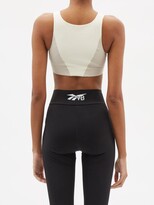 Thumbnail for your product : Reebok x Victoria Beckham Seamless Low-impact Sports Bra - Ivory