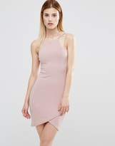 Thumbnail for your product : AX Paris Bodycon Mini Dress With Asymmetric Hem