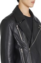 Thumbnail for your product : Balmain Leather biker jacket