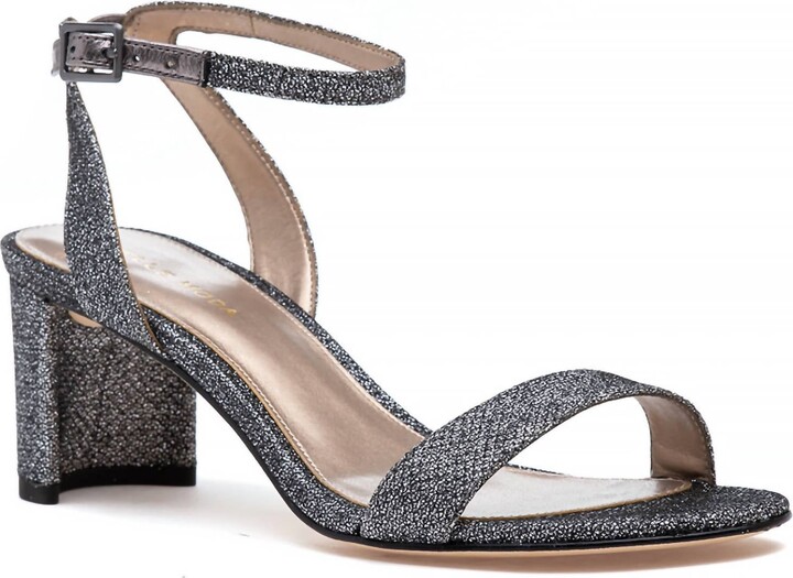 Pelle Moda Women's Moira 2 Sandal In Pewter