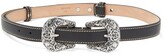 Thumbnail for your product : Acne Studios Audrey Leather Belt - Black