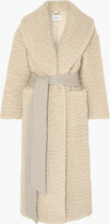 Thumbnail for your product : Ferragamo Belted cashmere and silk-blend coat