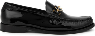 Saint Laurent Le Loafer Leather Loafers - Black - 4