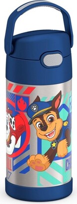 THERMOS FUNTAINER 10 Ounce Stainless Steel Vacuum Insulated Kids Food Jar  with Spoon, Mod Flowers