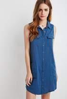 Thumbnail for your product : Forever 21 Pocket Shirt Dress