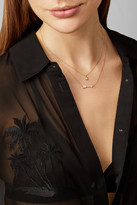 Thumbnail for your product : Jennifer Meyer Mini Arrow 18-karat Gold Diamond Necklace
