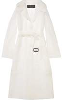 burberry pleated coat