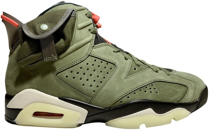 travis scott green shoes