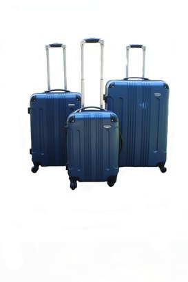 ICE CANADA 3-Piece made from ABS - Large, Medium and Carry On Suitcase with Wheels, Lock, and Telescopic Handle