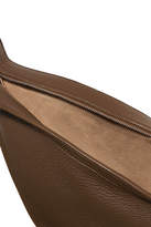 Thumbnail for your product : The Row Slouchy Banana Textured-leather Shoulder Bag - Army green