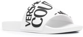 Thumbnail for your product : Versace Jeans Couture Logo-Print Slides