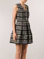 Thumbnail for your product : Proenza Schouler Sleeveless Flare Tweed Dress