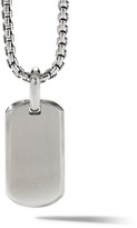 Thumbnail for your product : David Yurman The Streamline Collection Sterling Silver Tag Enhancer Pendant