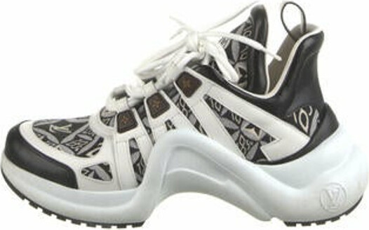 Louis Vuitton Printed Chunky Sneakers It 40 | 10