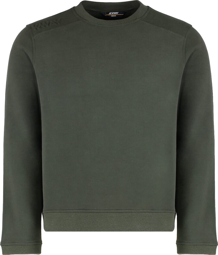 K-Way Sweater With A Round Neck Perruel In Cotton And Cashmere.