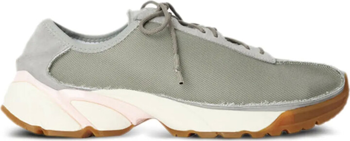 Our Legacy Klove suede-panel lace-up sneakers