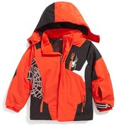 Thumbnail for your product : Spyder 'Mini Challenger' Waterproof Snowsport Jacket (Toddler Boys & Little Boys)