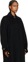 Thumbnail for your product : Sportmax Black Brushed Coat