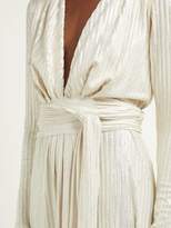 Thumbnail for your product : Melissa Odabash Look 11 Tie-waist Lame Dress - Womens - Gold
