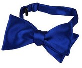 Thumbnail for your product : Forzieri Blue Solid Silk Self-tie Bowtie