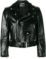 Thumbnail for your product : Givenchy Belted Biker Jacket