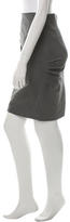 Thumbnail for your product : Brunello Cucinelli Gathered-Accented Stretch Knit Skirt