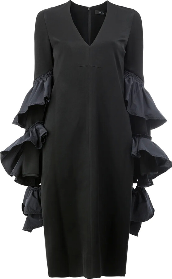 Ellery Ruffle Panel Dress
