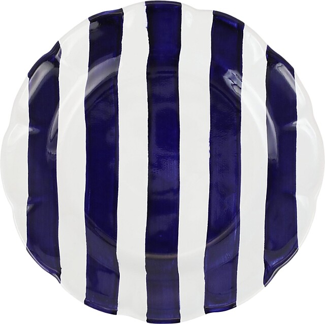 Vietri Amalfitana Stripe Salad Plate
