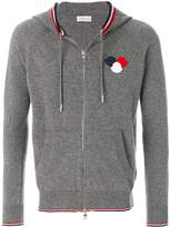 Thumbnail for your product : Moncler logo plaque hoodie