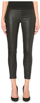 Thumbnail for your product : J Brand Cropped leather leggings