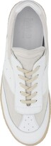 Thumbnail for your product : MM6 MAISON MARGIELA Sneakers realized in smooth leather and suede characterized by logoed label on the tongue.