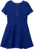 Thumbnail for your product : Milly Minis Textured Stitch Fit & Flare Dress (Toddler & Little Girls)