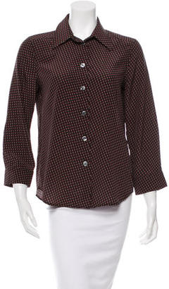 Marc Jacobs Printed Button-Up Top