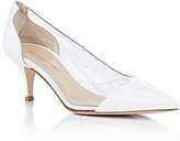 Thumbnail for your product : Gianvito Rossi Women's Vernice Leather & PVC Pumps - White