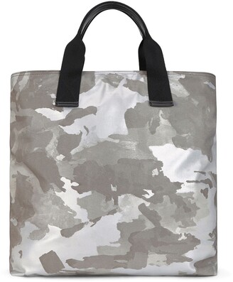 Dolce & Gabbana Camouflage-Print Cotton Tote Bag