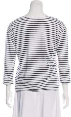 Chinti and Parker Striped Long Sleeve Top