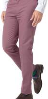 Thumbnail for your product : Charles Tyrwhitt Light pink extra slim fit flat front non-iron chinos