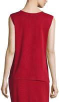 Thumbnail for your product : Misook Scoop-Neck Sleeveless Knit Tank