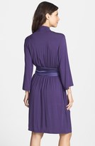 Thumbnail for your product : Midnight by Carole Hochman Satin Trim Robe (Nordstrom Online Exclusive)