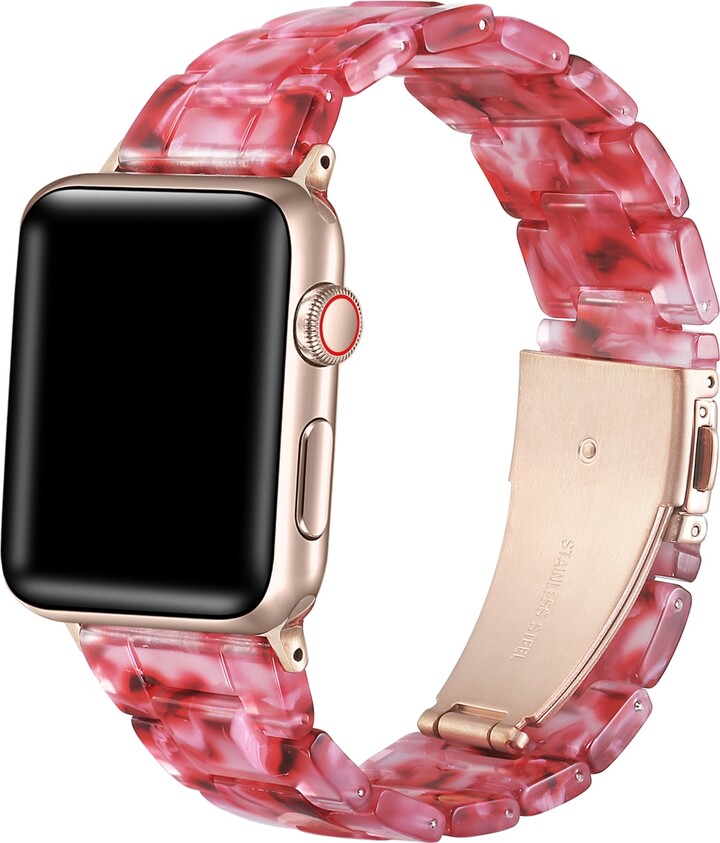 The Posh Tech Claire Resin Band for Apple Watch 44,45,46, 49mm