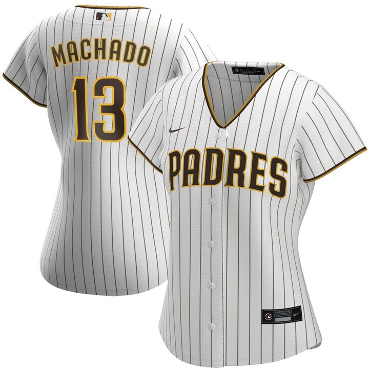 Nike Women's Manny Machado White and Brown San Diego Padres Home Replica  Player Jersey - ShopStyle Shirts