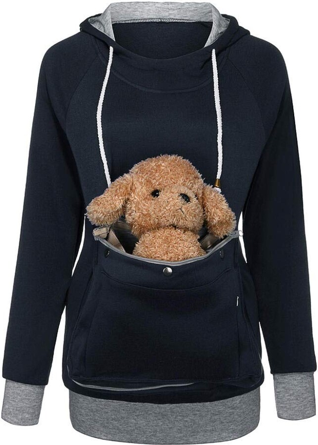 dog pouch sweatshirt