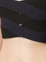 Thumbnail for your product : Dion Lee Bandage-Effect Strapless Top