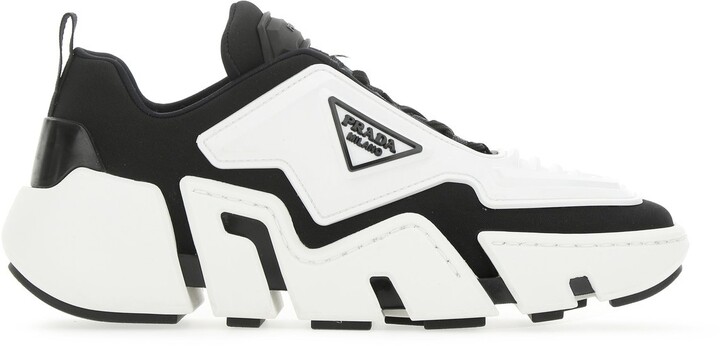 prada techno stretch sneakers