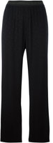 Just Cavalli - pantalon ample à bande contrastante - women - Polyester/Viscose - 46