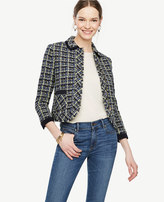 Thumbnail for your product : Ann Taylor Petite Plaid Tweed Jacket