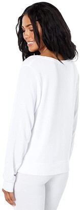 Wildfox Couture Baggy Beach Jumper Sweatshirt in Vintage Varsity Jersey