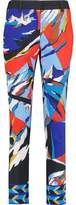 Thumbnail for your product : Emilio Pucci Printed Stretch-Crepe Skinny Pants