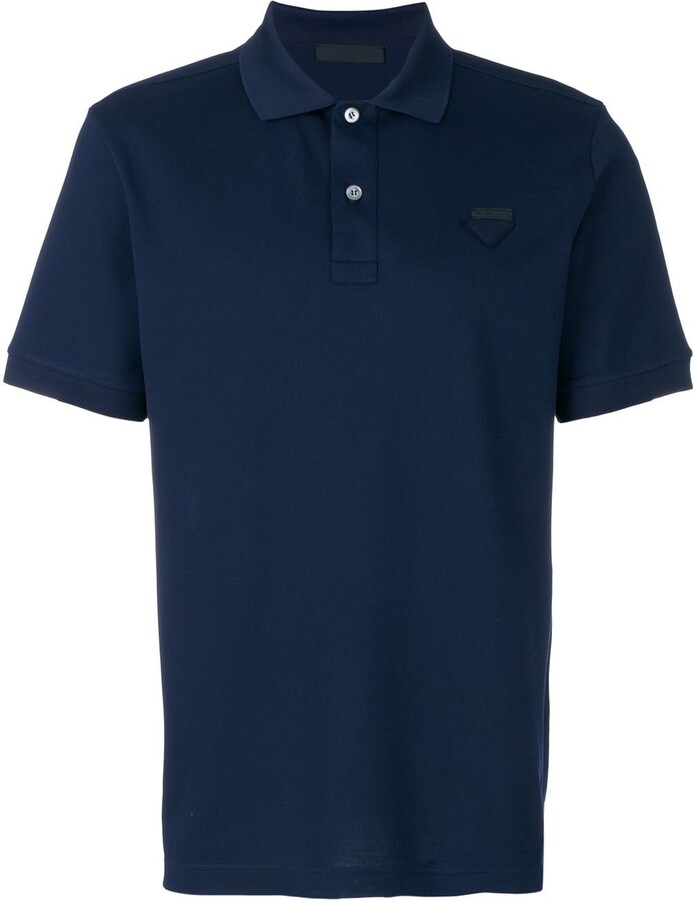 Prada Blue Men's Polos | Shop the world's largest collection of 