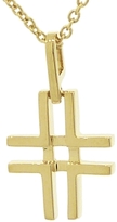 Thumbnail for your product : India Hicks Yellow Gold Love Letters Necklace - L